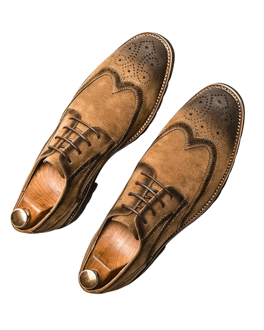 Suède Oxford-schoenen