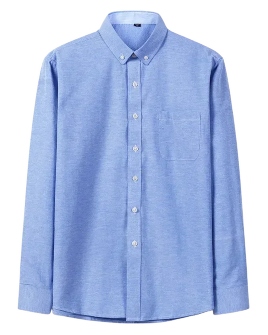 Katoenen shirt met lange mouwen