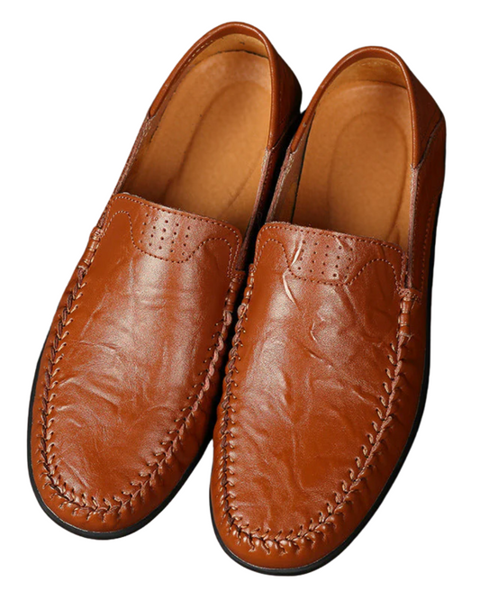 Las Vegas leren Loafers