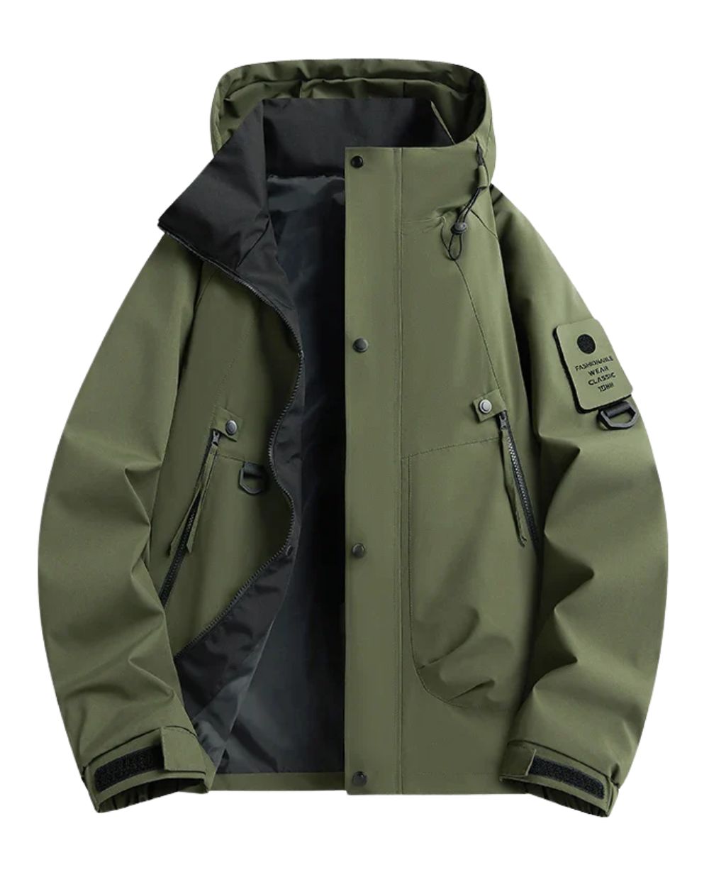 Elegant Tech Shell-jasje