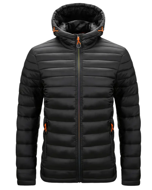 Elegante jas met capuchon