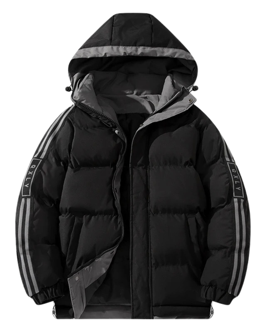 Elegante winterjas met capuchon