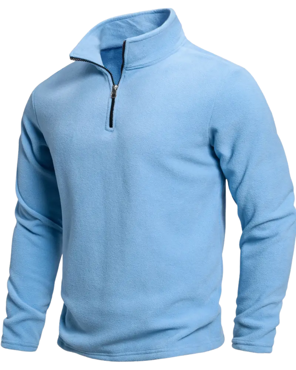 Sweater met lange mouwen en rits