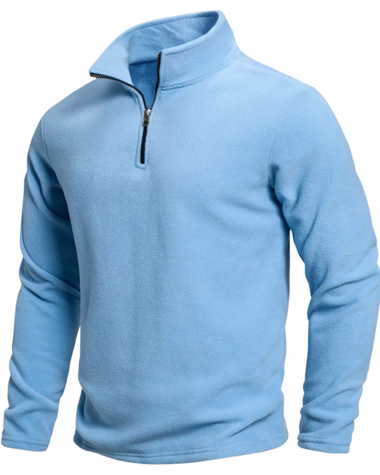 Sweater met lange mouwen en rits