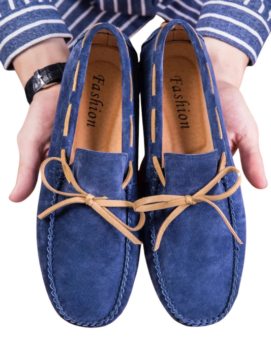 Zachte suède Loafers