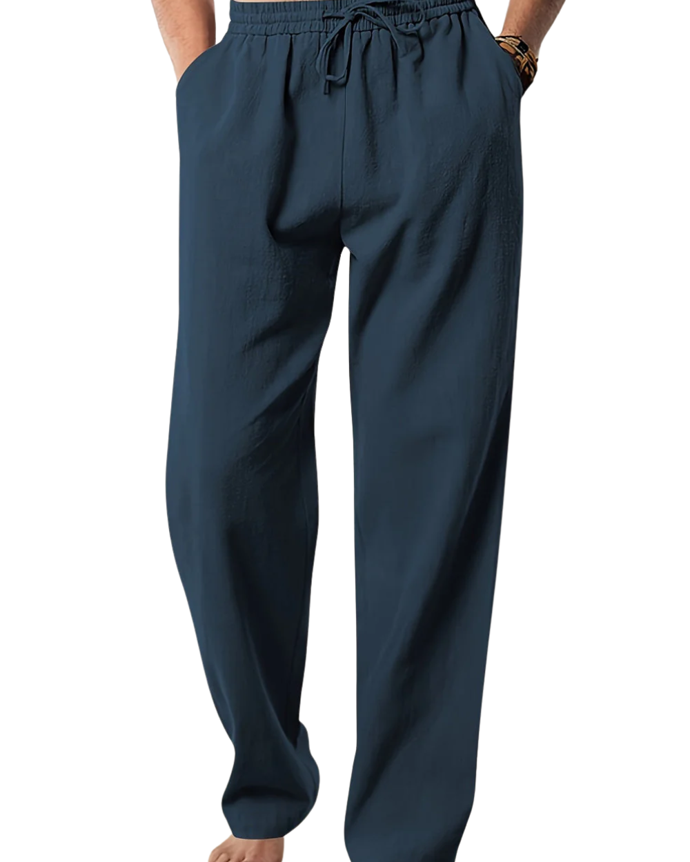 Casual linnen zomerbroek