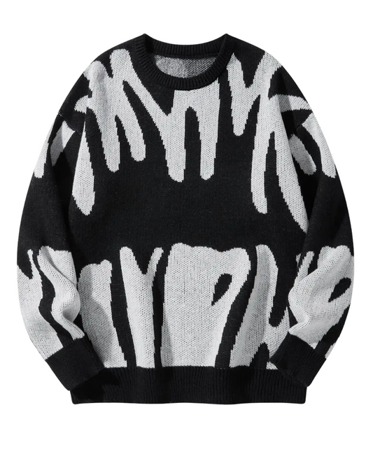 Sweater met elegant patroon