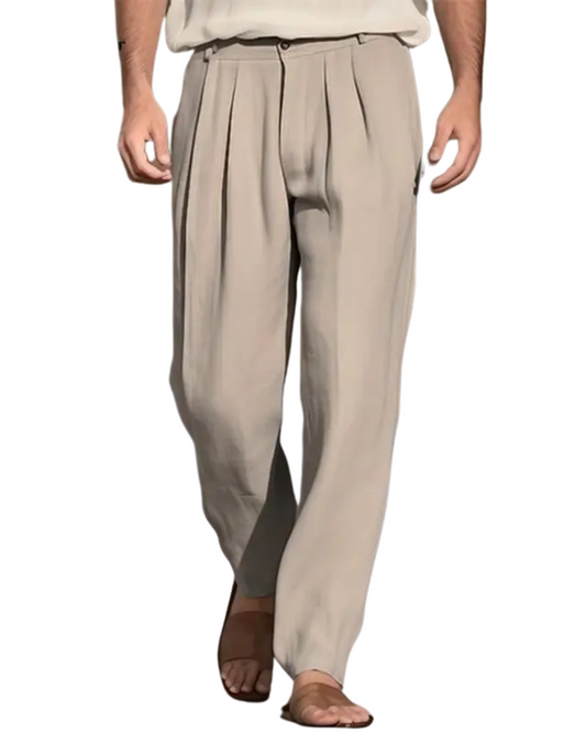 Casual linnen broek