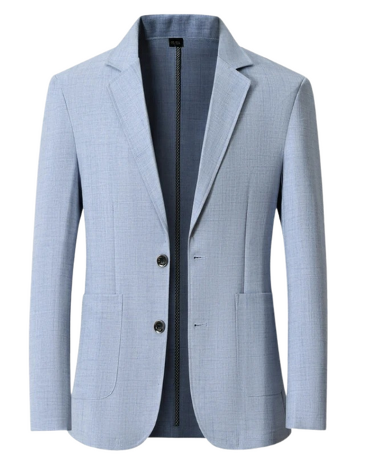 Ademende herenblazer