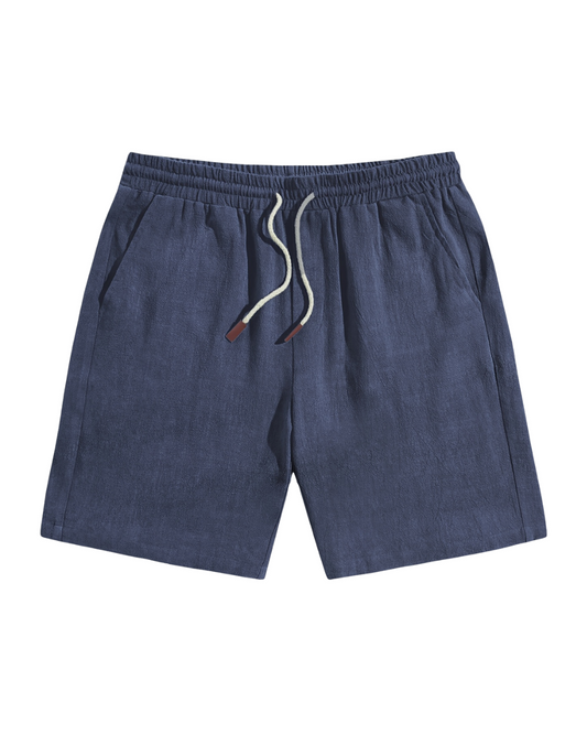 Casual Linnen Korte Broek