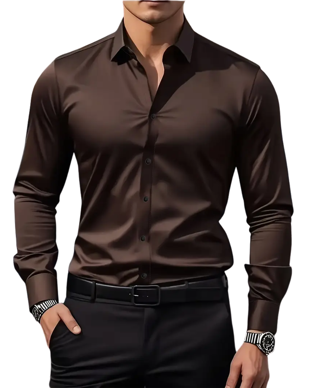 Elegant herenoverhemd