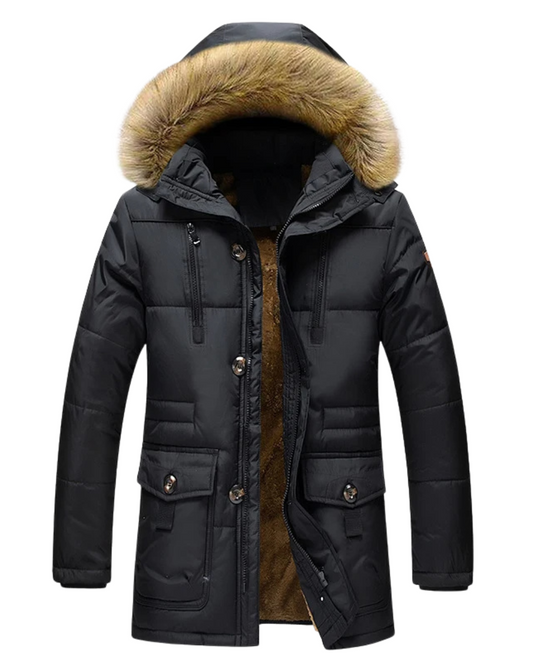 Elegante parka jas