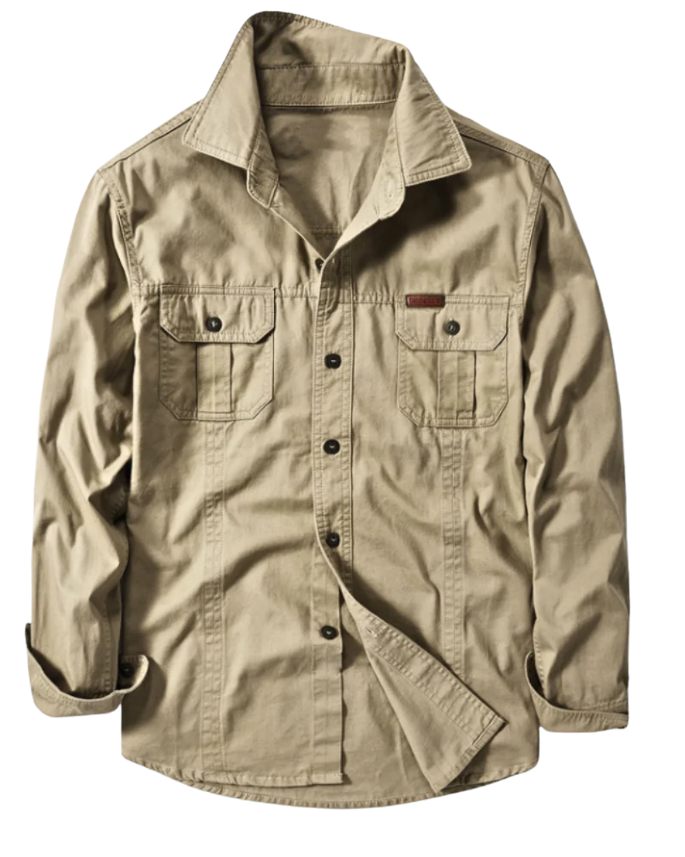 Katoenen Cargo Shirt