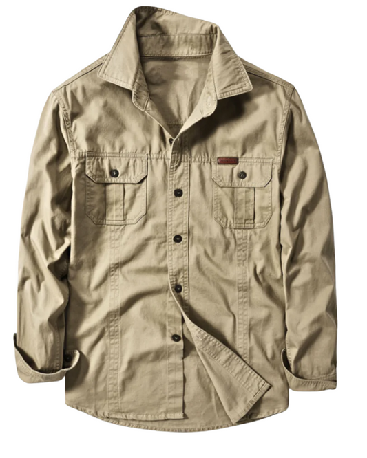 Katoenen Cargo Shirt