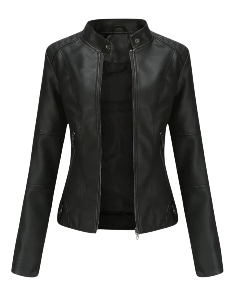 Elegante leren jas