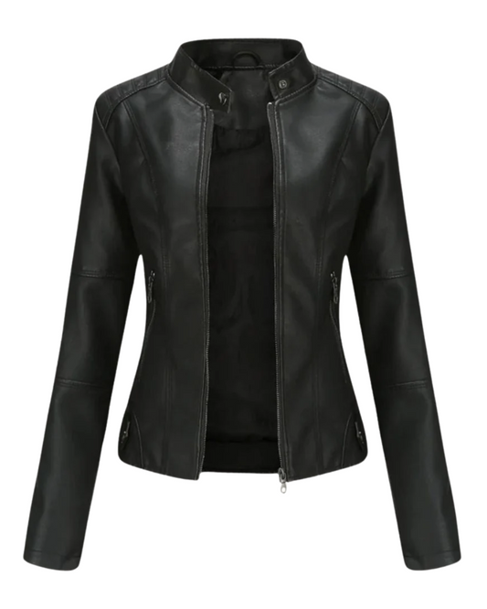 Elegante leren jas