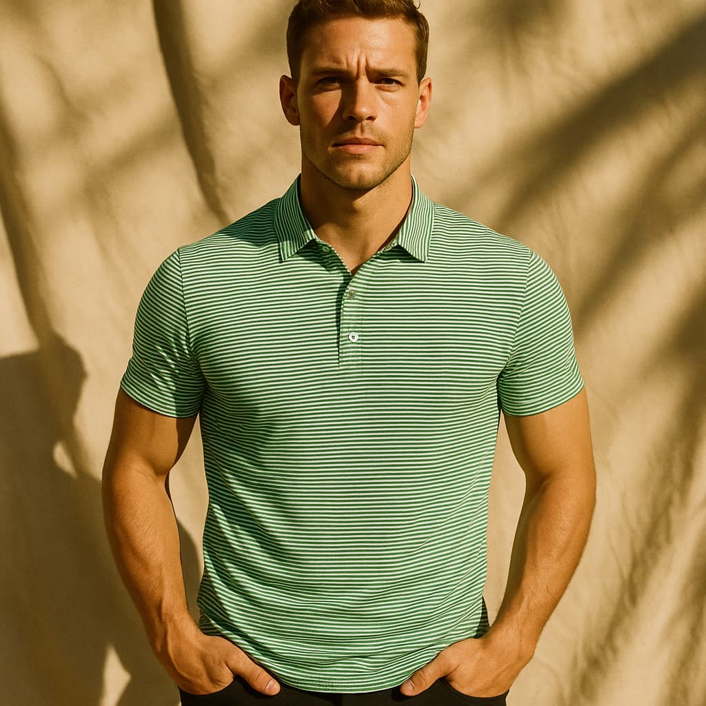 Gestreept poloshirt
