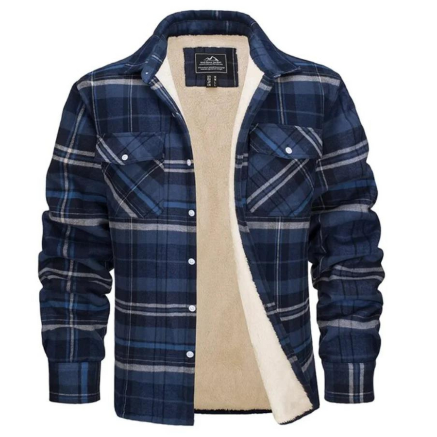 Elegante jas met fleece voering