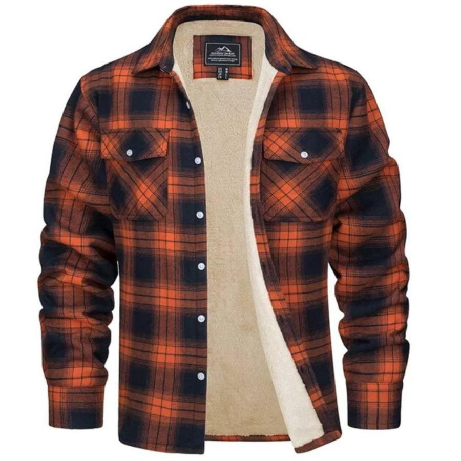 Elegante jas met fleece voering