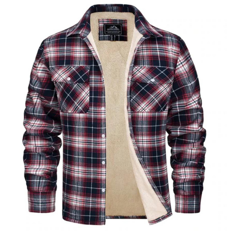 Elegante jas met fleece voering