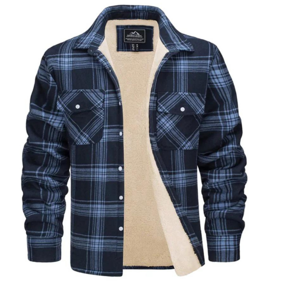Elegante jas met fleece voering
