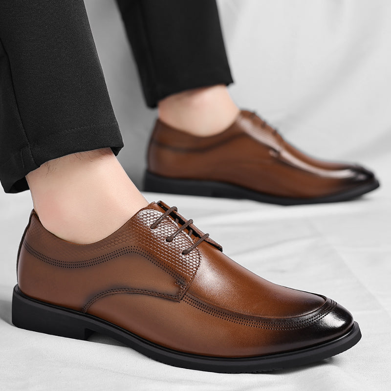 Leren Oxford-zakelijke schoenen