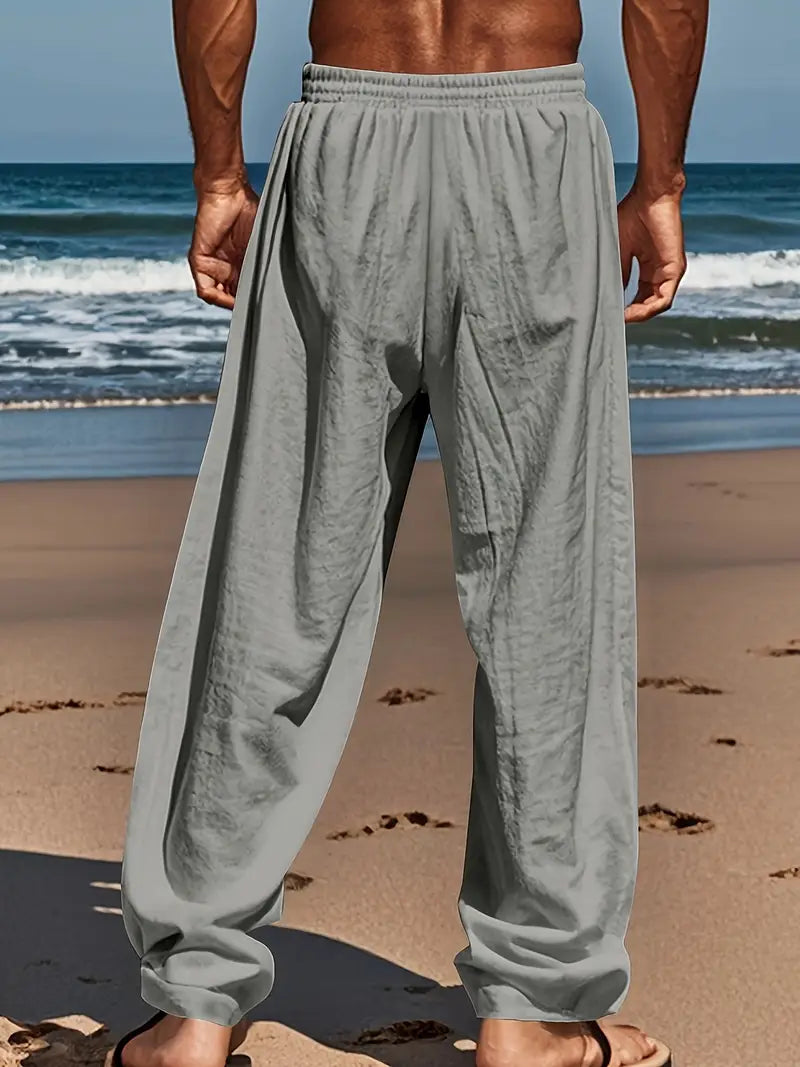 Casual linnen broek