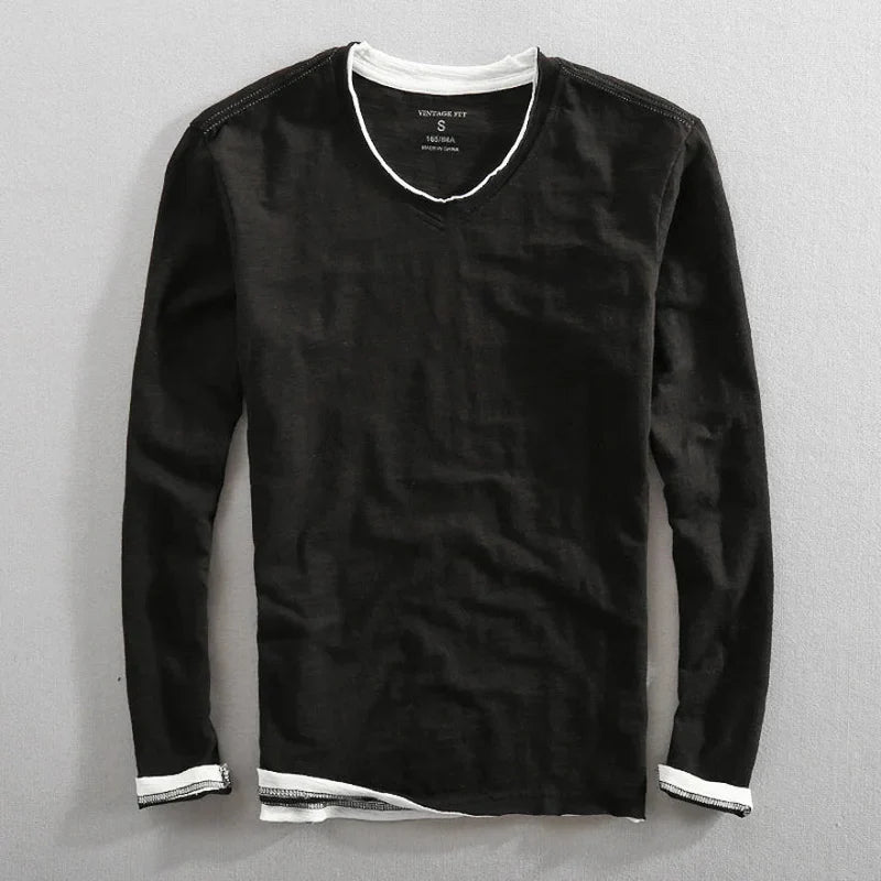 Paris Vintage T-shirt met lange mouwen