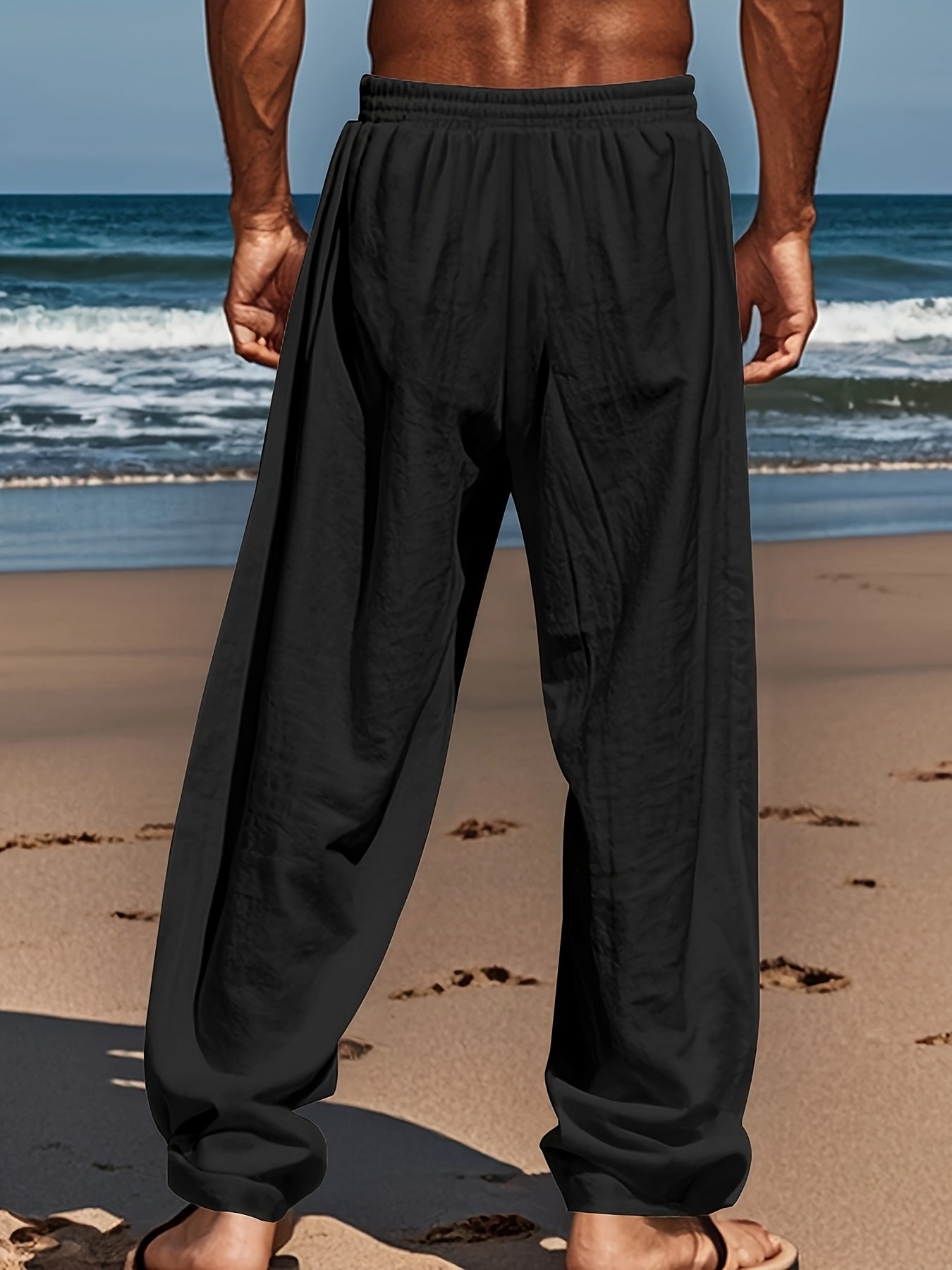 Casual linnen broek
