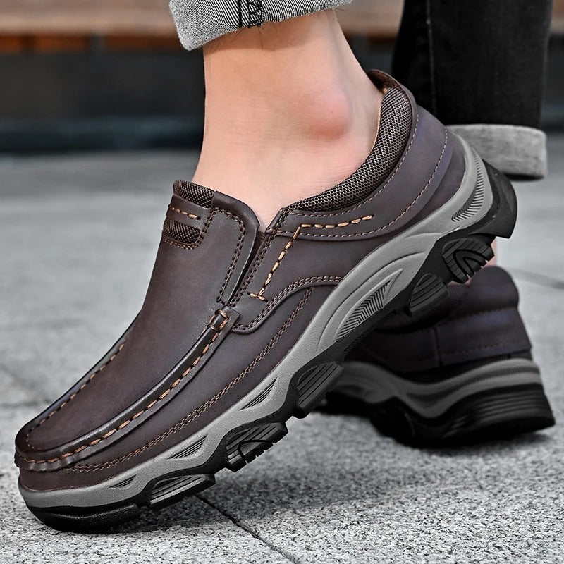Elegante Leren Slip-On Schoenen