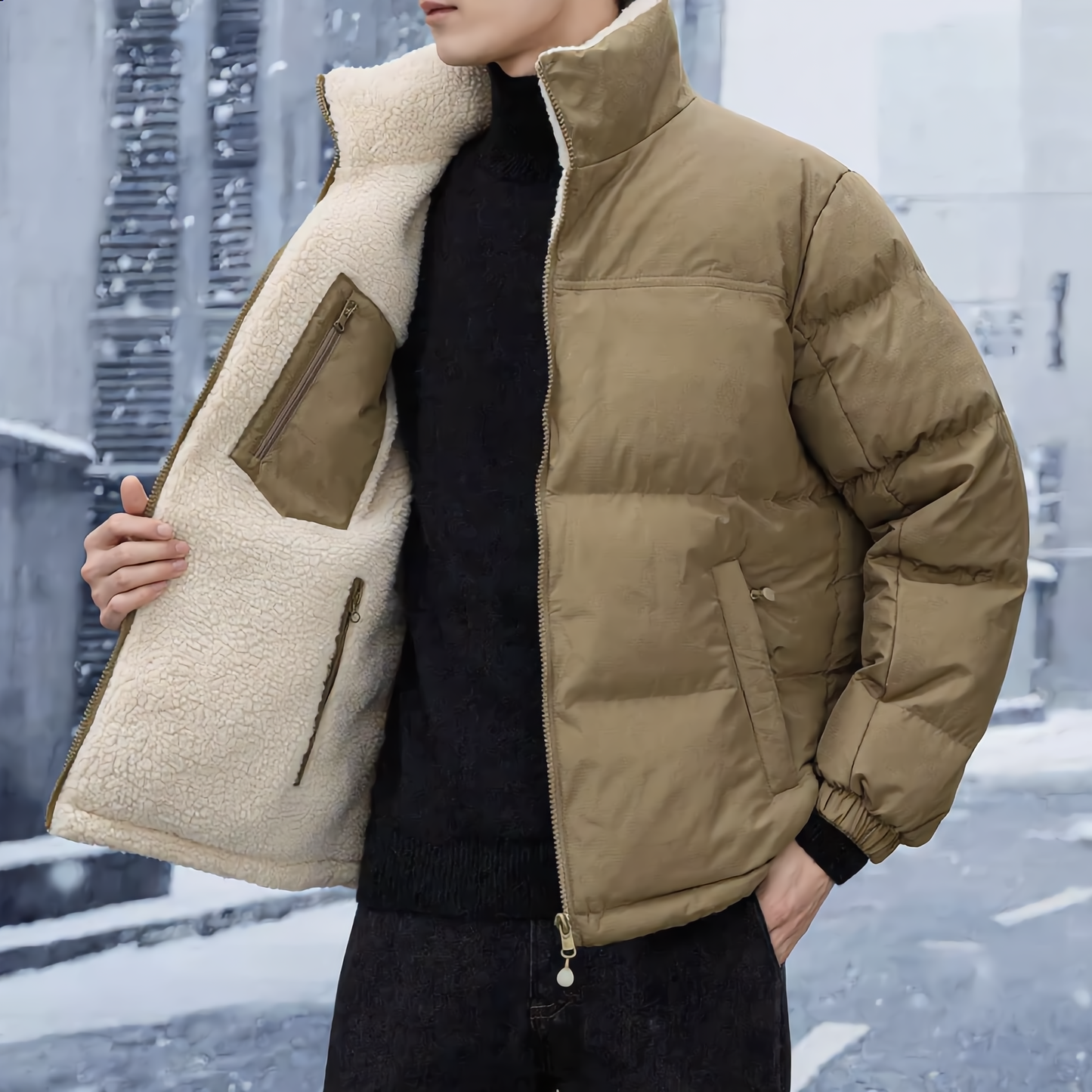 Elegant omkeerbaar jasje