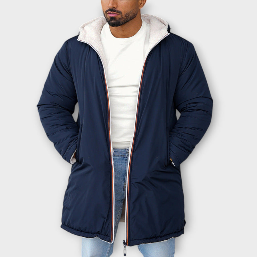 Elegante fleece winterjas