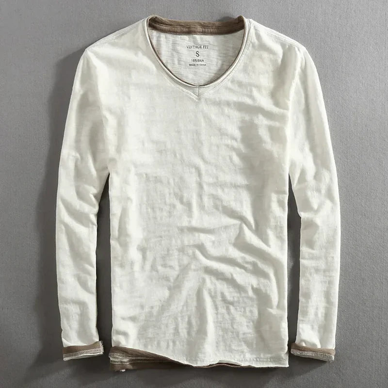 Paris Vintage T-shirt met lange mouwen