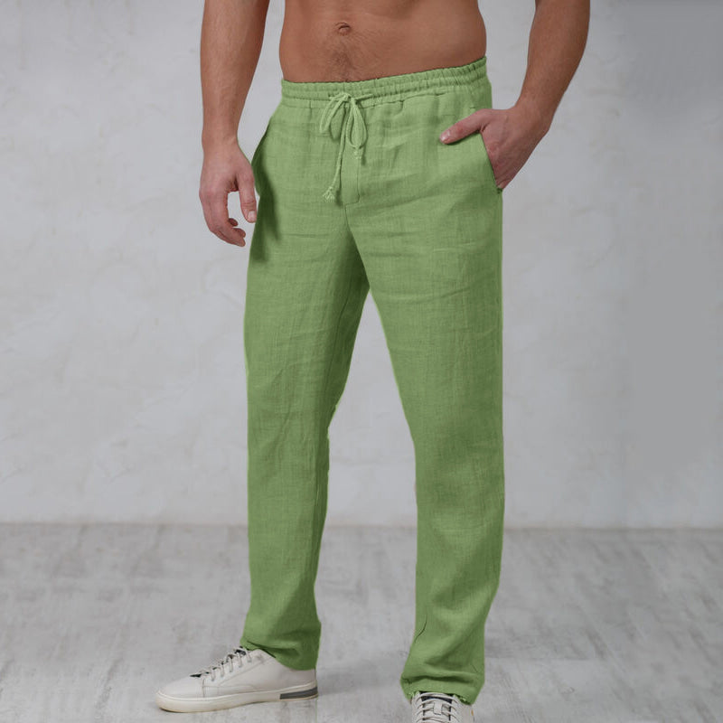 Elegante linnen broek
