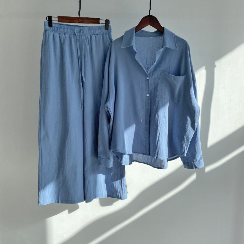 Tweedelige katoenen set