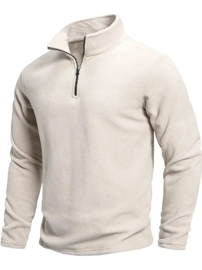 Sweater met lange mouwen en rits