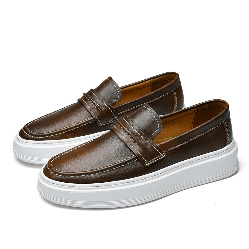 Leren bootschoenen