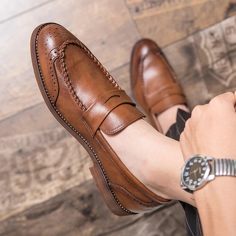 Chique leren Loafers