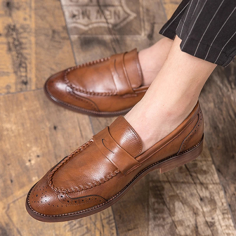 Chique leren Loafers