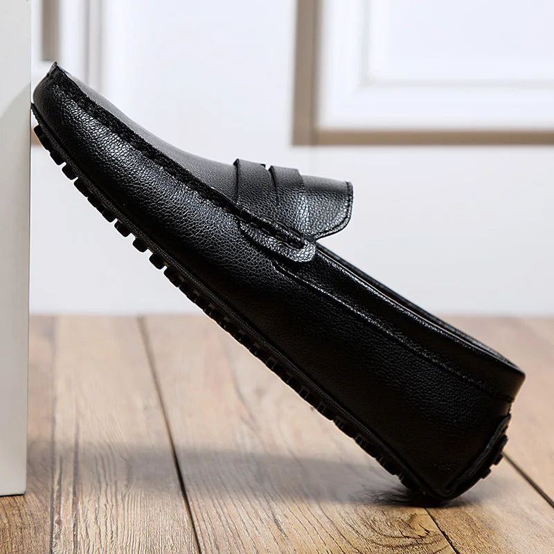 Casual leren zomer Loafers
