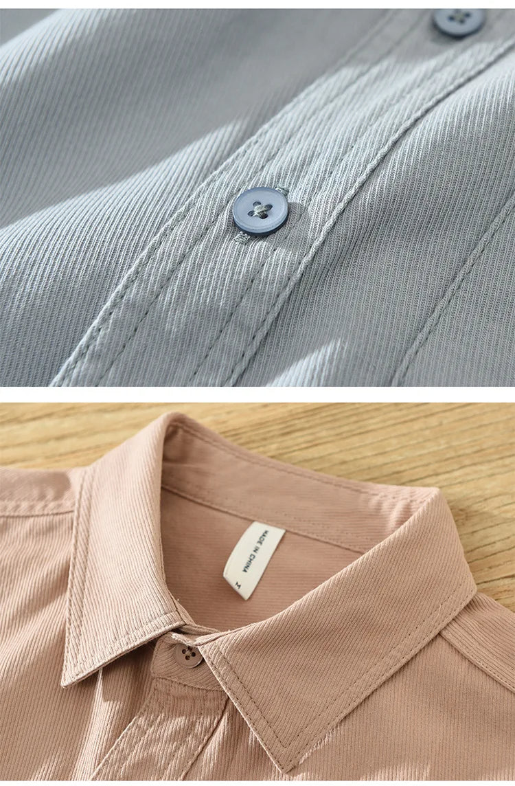 Katoenen shirt met korte mouwen