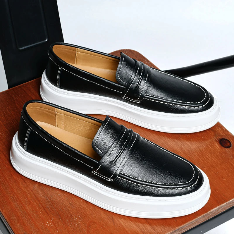 Leren bootschoenen