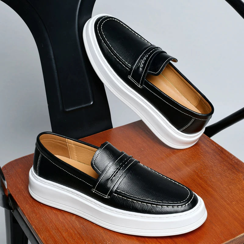 Leren bootschoenen