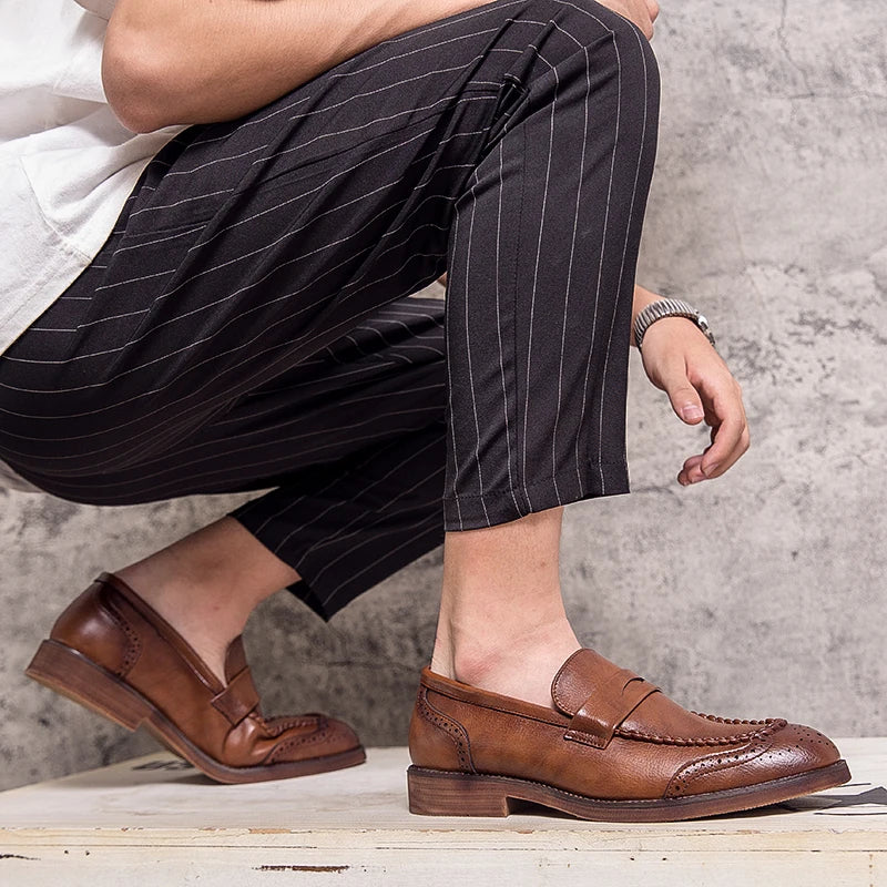 Chique leren Loafers