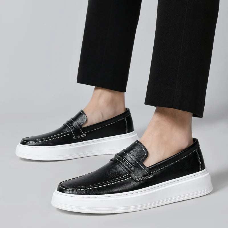 Leren bootschoenen