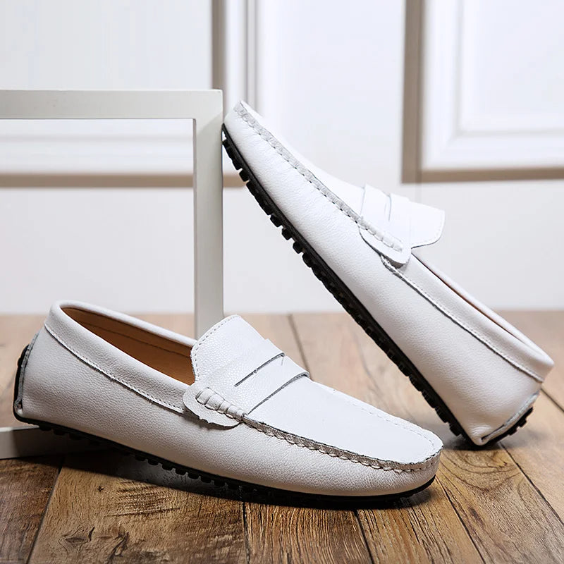Casual leren zomer Loafers