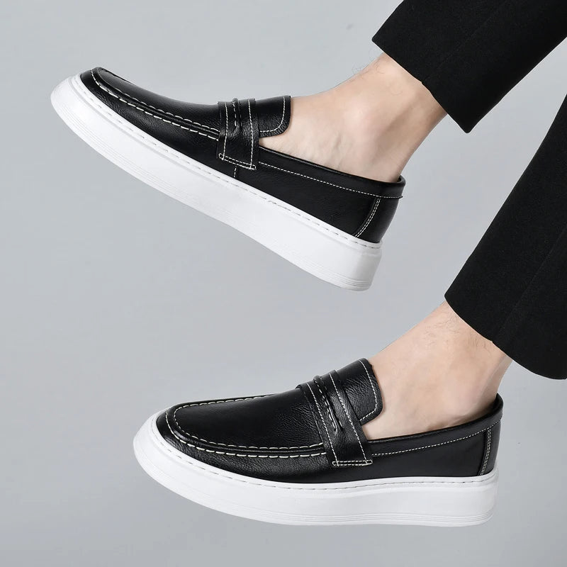 Leren bootschoenen