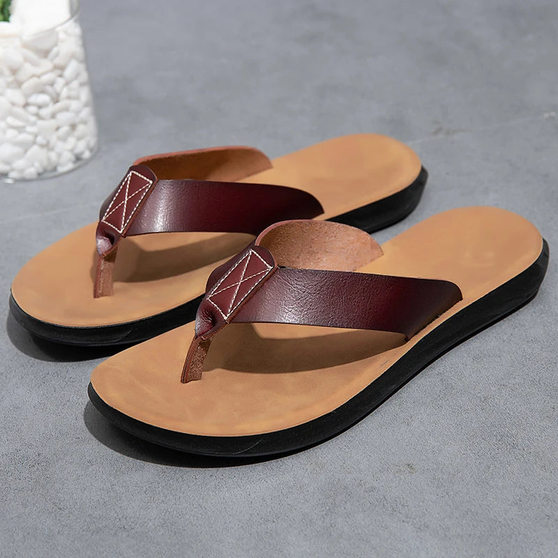 Casual Leren Sandalen