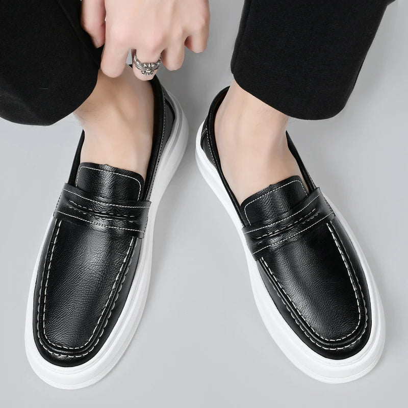 Leren bootschoenen