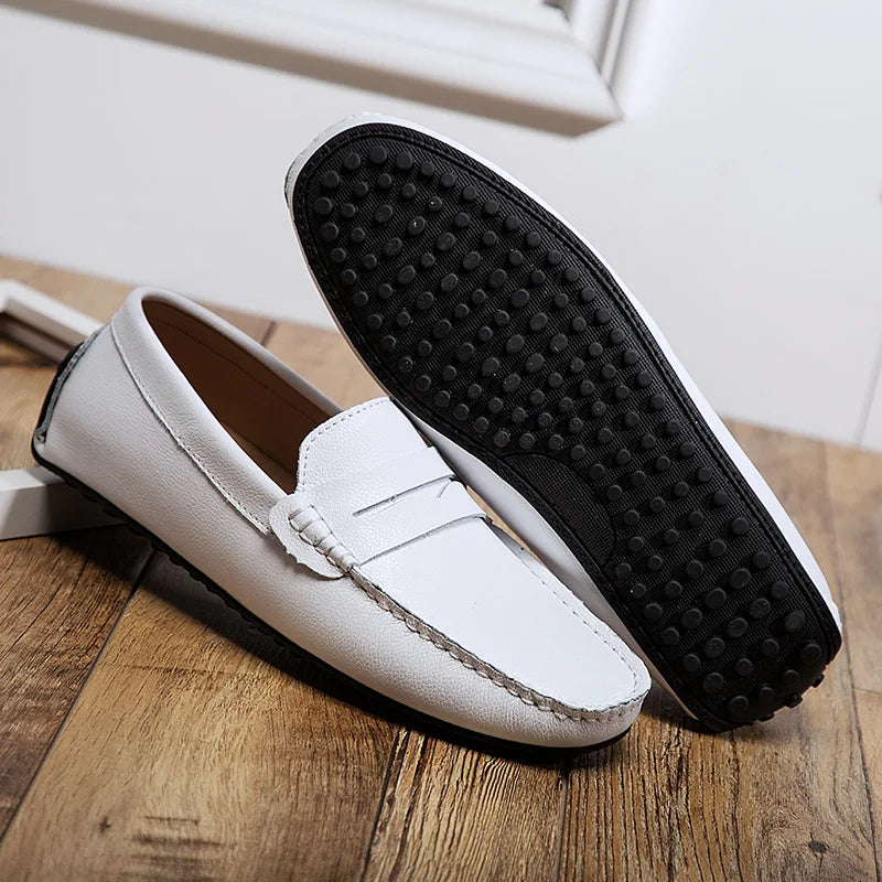 Casual leren zomer Loafers